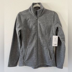 NWT Athleta Stroll Fleece Full Zip